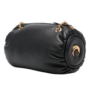 Marine Serre Black Shoulder Bag